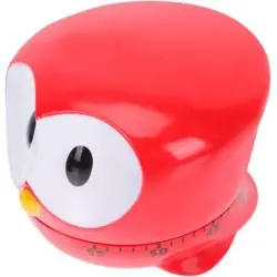 Timer Temporizadores,Timer Cocina Con Forma De Buho Retro Reloj Temporizador A Cuerda