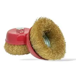 Otros,Disco Escobilla Alambre Acero Chascon Cerdas Metal Pulido Oxido Pintura - Esmeril