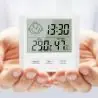 Termómetros e Higrómetros,Termohigrometro Medidor De Temperatura Y Humedad Digital