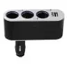 Otros,Adaptador Splitter Hub De Encendedor De Auto + Puerto Usb - Rigido