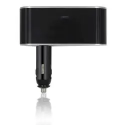 Otros,Adaptador Splitter Hub De Encendedor De Auto + Puerto Usb - Rigido