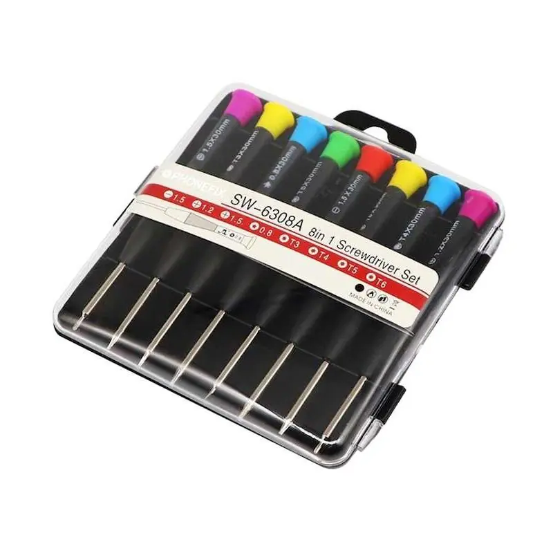 Herramientas Manuales,Set Juego De Herramientas Destornilladores De Precision Torx SW-6308A