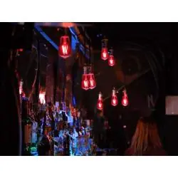 Iluminación de Fiestas,3X Ampolleta LED Vintage Color Fiesta Luz colores Retro Decoracion