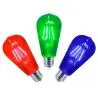 Iluminación de Fiestas,3X Ampolleta LED Vintage Color Fiesta Luz colores Retro Decoracion