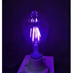 Iluminación de Fiestas,Ampolleta Vintage Luz Led Colores Fiesta Retro Decoracion - Azul