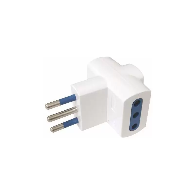 Interruptores y Enchufes,Enchufe Triple Ladron Corriente Toma Electrica Adaptador AC 220v