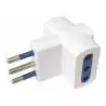 Interruptores y Enchufes,Enchufe Triple Ladron Corriente Toma Electrica Adaptador AC 220v