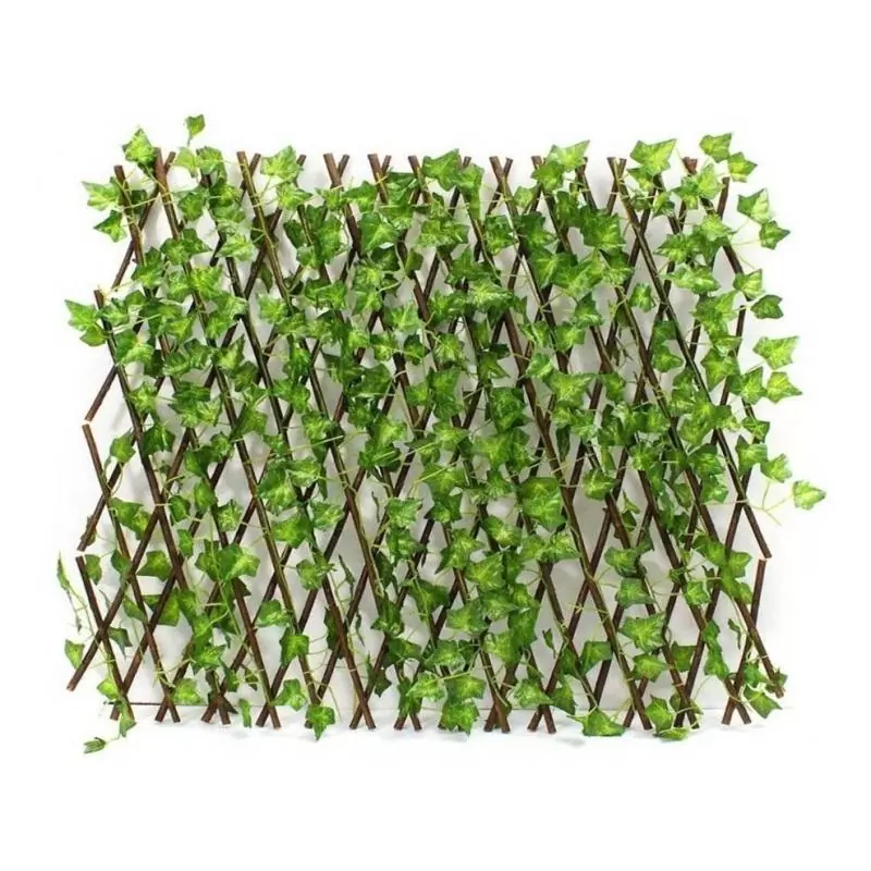 Terraza y Jardín,Enredadera Enrejado Madera Treillage Reja Hojas Expansible Plegable