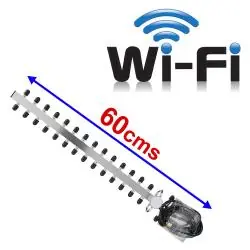 Cables y Accesorios,Antena Yagi Router Wifi RP SMA Alta potencia 2.4GHZ 18 Dbi