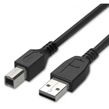 Adaptadores y Cables,Cable Poder Pasivo Usb B Usb A Alta Calidad / Mesa Dj Mixer - Negro