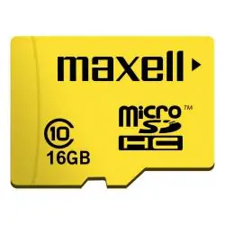 Tarjeta Flash Micro SD,Tarjeta Memoria 16gb Micro Sd Maxell Original + Adaptador Sd