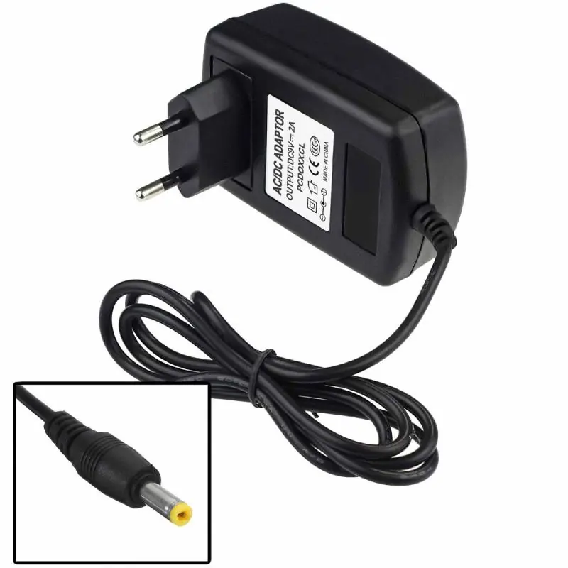 Cargador de Parlantes y Otros,Cargador 9v 2a Fuente Poder Transformador Parlante Karaoke Master-g Spb8b y Otros