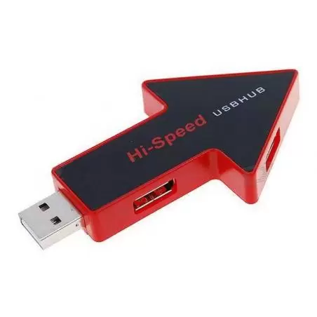 Hub USB,Hub Usb 3 Puertos Adaptador Rigido Multipuerto Tipo Flecha