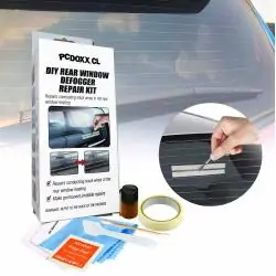 Otros,Kit Repara Linea Pintura Defroster Luneta Trasera Desempañante Auto