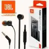 Audífonos y Manos Libres,Audífonos Manos Libres Jbl Gomitas Celular Goma Alta Calidad - T110
