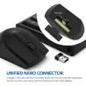 Mouse,Mouse Optico Inalambrico Usb 3 Botones Pc Notebook - M374