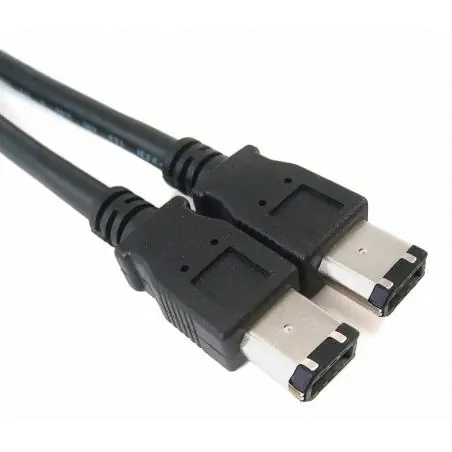 Adaptadores y Cables,Cable Firewire Ieee1394 6p/6p 400mbps Minidv 6 Pin A 6 Pin