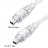 Adaptadores y Cables,Cable Firewire Ieee1394 4p/4p 400mbps Minidv 4 Pin A 4 Pin