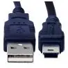Adaptadores y Cables,Cable Para Camara Nikon USB Uc E4 E5 D40 D50 D60 D70 D80 D90 D200 D300 D700 - Mini V3 Negro