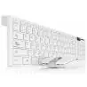 Kit Teclado + Mouse,Kit Mouse Teclado Inalambrico Para Pc Notebook Usb Pilas Blanco k-6