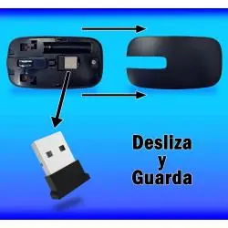 Kit Teclado + Mouse,Kit Mouse Teclado Inalambrico Para Pc Notebook Usb Pilas Blanco k-6