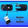 Kit Teclado + Mouse,Kit Mouse Teclado Inalambrico Para Pc Notebook Usb Pilas NEGRO k-6