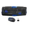 Kit Teclado + Mouse,Kit Teclado Mouse Gamer Inalambrico Receptor Usb Pc Notebook - HK8100