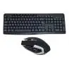 Kit Teclado + Mouse,Kit Teclado Mouse Optico Inalambrico Pc Notebook Escritorio - W3700