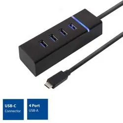Hub USB,Hub Usb Adaptador Conector Tipo C Zapatilla Pc Notebook