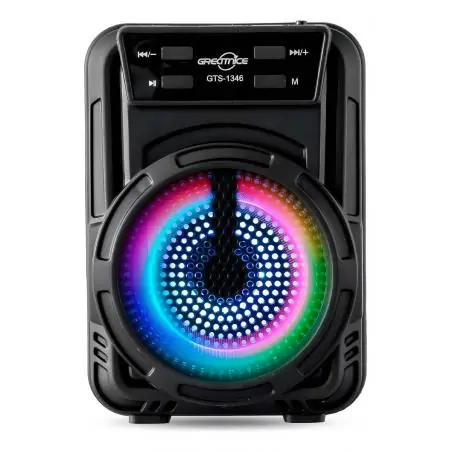 Parlante Portátil,Mini Parlante Radio Bluetooth Luz Rgb Led Portatil Recargable - GTS1346