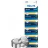 Pilas y Baterias,5x Pila Bateria Tira Lr44 Ag13 A76 Reloj Calculadora Juego - PHILIPS