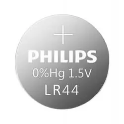 Pilas y Baterias,5x Pila Bateria Tira Lr44 Ag13 A76 Reloj Calculadora Juego - PHILIPS