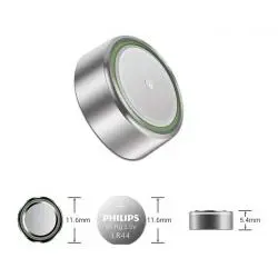Pilas y Baterias,Pila Bateria Lr44 Ag13 A76 Reloj Calculadora Juego Control - PHILIPS