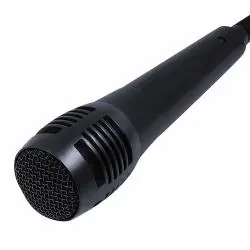 Micrófono Karaoke y Accesorios,Microfono Alambrico Fiesta Karaoke Jack 6.3 Cable Plug 6.5mm - SM-338