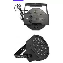 Iluminación de Fiestas,Par led Foco Luz 36 Led Estroboscopico DMX