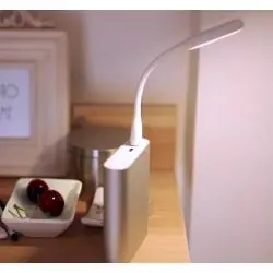 Accesorios Notebook,Luz Led Mini Portátil Usb Flexible Lámpara - Negra