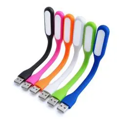 Accesorios Notebook,Luz Led Mini Portátil Usb Flexible Lámpara Usb Led Colores - Aleatorio