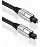 Cables de Audio,Cable Optico Audio 5mts Toslink Grueso 5mm Diametro