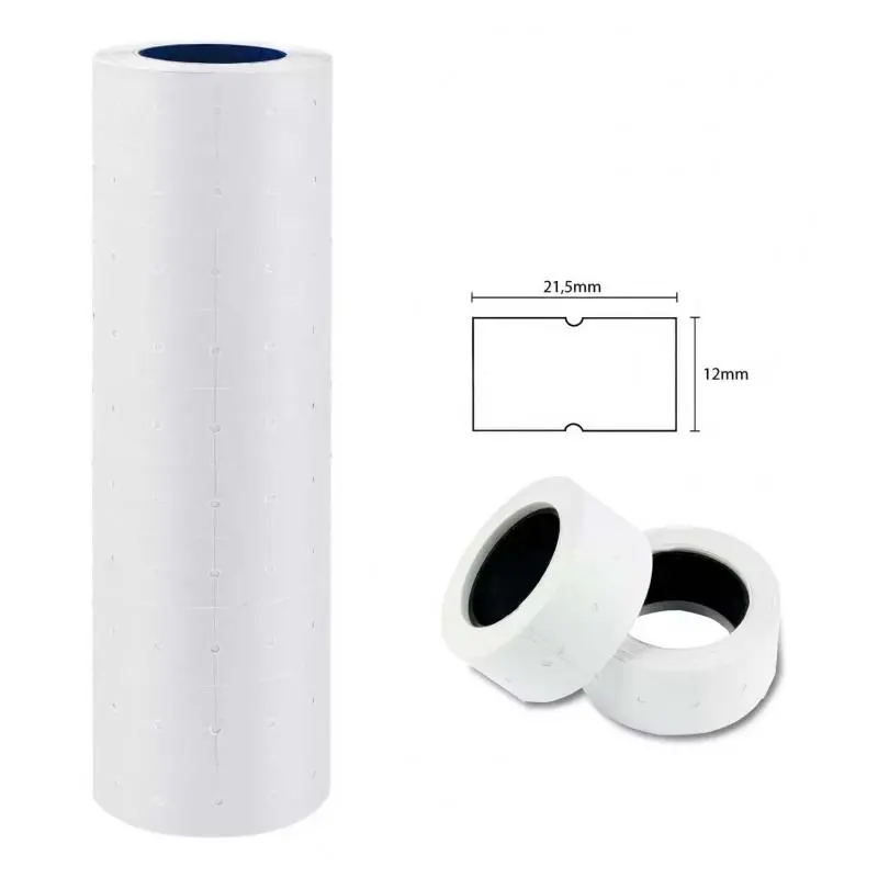 Rotuladoras Etiquetadora de precio,Rollo Sato Etiquetas Para Pistola Etiquetadora Precios Negocio - Blanco