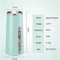 Otros,Maquina Omelette Rollos de Huevo Roller Cocina Crepes Egg