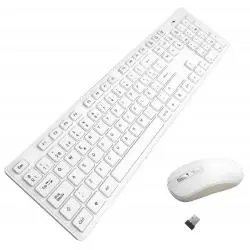 Kit Teclado + Mouse,Set Teclado Mouse Inalambrico Optico Usb Pc Notebook Kit - K90