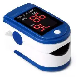 Cuidado Personal,Oximetro De Pulso Para Dedo A Pilas Monitor Frecuencia Cardiaca