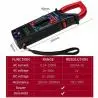 Herramientas Manuales,Tester Multimetro Pinza Amperimetro Voltimetro Corriente DT-266