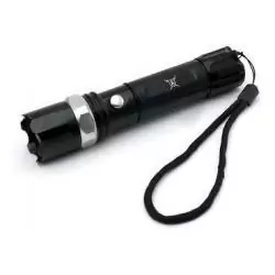 Linternas y Luz Emergencia,Linterna Metal Led Recargable Militar Camping Potente Zoom