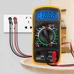 Herramientas Manuales,Tester Multitester Multimetro Portatil Pantalla Digital Lcd - XL830L