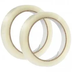 Artículos de Oficina,Cinta Adhesiva Grande Transparente Cristal Negocio Oficina - 18mm