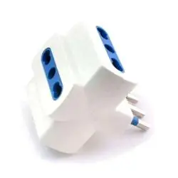 Interruptores y Enchufes,Enchufe Triple Ladron Corriente Toma Electrica Adaptador AC 220v