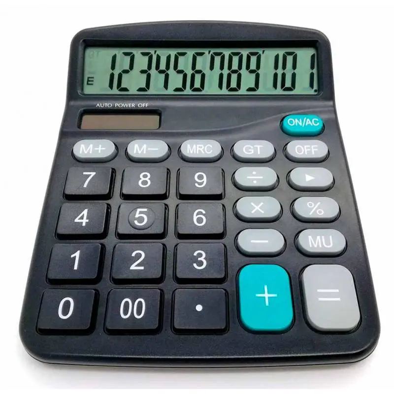 Calculadoras,Calculadora Lcd De 12 Digitos Colegio Oficina Casa Comercio
