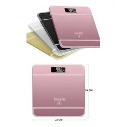 Balanza Digital,Balanza Pesa Digital De Baño 180 Kg Pantalla 4 Digitos