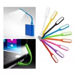 Accesorios Notebook,Luz Led Mini Portátil Usb Flexible Lámpara Usb Led Colores - Aleatorio
